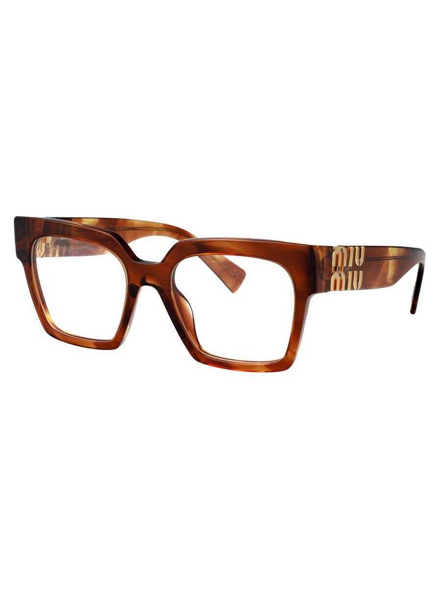 Ochelari de soare Miu Miu Miu Miu Optical TABACCO STRIATO Femei (BM 18359394) 2