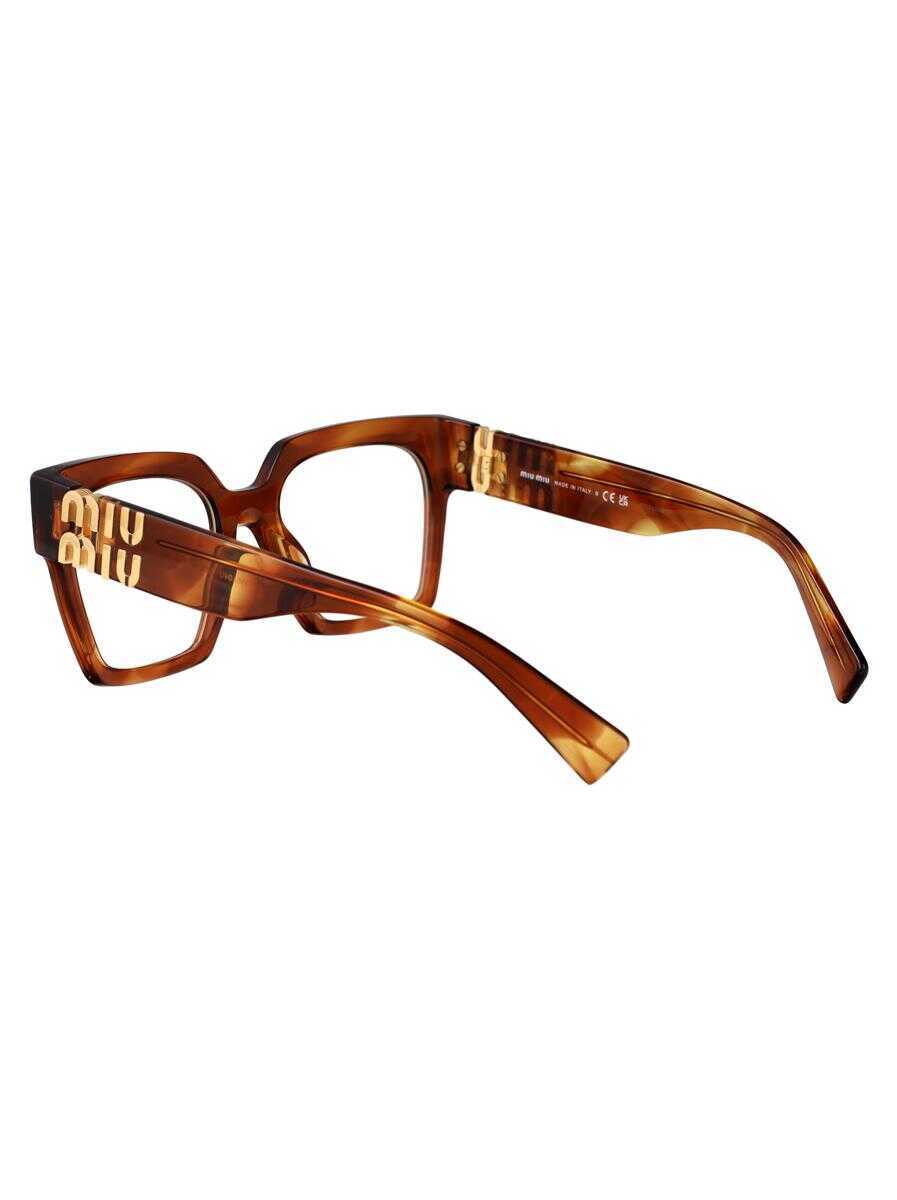 Ochelari de soare Miu Miu Miu Miu Optical TABACCO STRIATO Femei (BM 18359394) 4