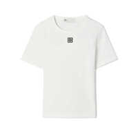 Topuri Tory Burch Cotton Rib Logo Tee Femei