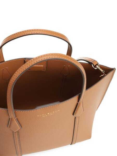Genti de umar Tory Burch Tory Burch Perry Small Zip Tote AUTUMN BROWN Femei (BM 18359703) 4