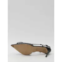 Sandale Valentino Garavani Dama - Sandale Valentino Garavani V Logo Signature Slingback Pumps Black Femei (BM 18360120) - B-mall.ro