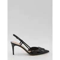 Sandale V Logo Signature Slingback Pumps Femei