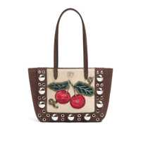 Genti de mana Valentino Garavani Multicolor Leather Nellcote Totes Femei