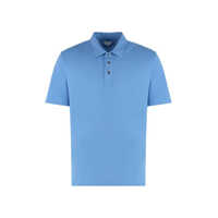 Camasi Bottega Veneta Cotton-Piqué Polo Shirt Barbati