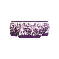 Topuri Dolce & Gabbana Printed Crop Top Femei