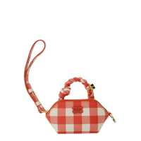 Accesorii Ganni Bou Bag Nano Vichy Femei