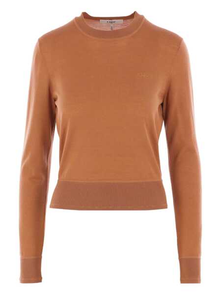 Pulovere Chloe Chlo Sweaters COGNAC BROWN Femei (BM 18361836) 1