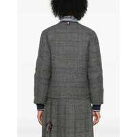 Imbracaminte Dama pagina 463 - Geci Thom Browne Thom Browne Jackets GREY Femei (BM 18362298) - B-mall.ro