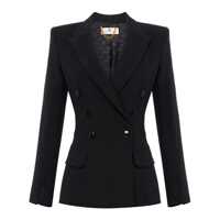 Sacouri Elisabetta Franchi Black Blazer Femei