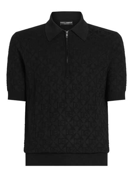 Camasi Dolce & Gabbana Dolce & Gabbana T-Shirts And Polos Black Barbati (BM 18362610) 1