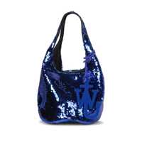 Genti de mana JW Anderson Sequin Mini Shopper Bag Femei