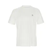 Tricouri Brunello Cucinelli Logo T-Shirt Barbati