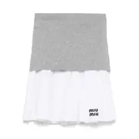Fuste Miu Miu Gonne Jersey+Popeline Femei