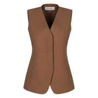 Geci Max Mara Reno Single-Breasted Vest Femei