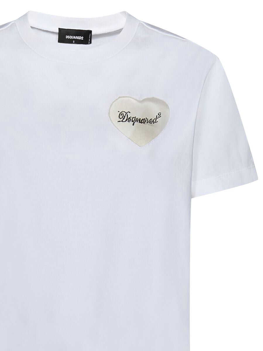 Tricouri DSQUARED2 DSQUARED2 T-Shirt WHITE Femei (BM 18363921) 3