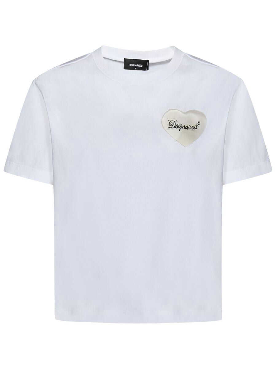 Tricouri DSQUARED2 DSQUARED2 T-Shirt WHITE Femei (BM 18363921) 1
