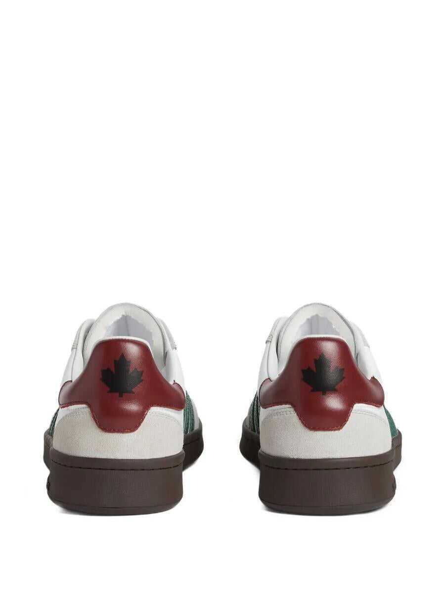 Sneakers DSQUARED2 DSQUARED2 Lace-Up Low Top Sneakers BIANCOVERDEROSSO Barbati (BM 18363966) 2