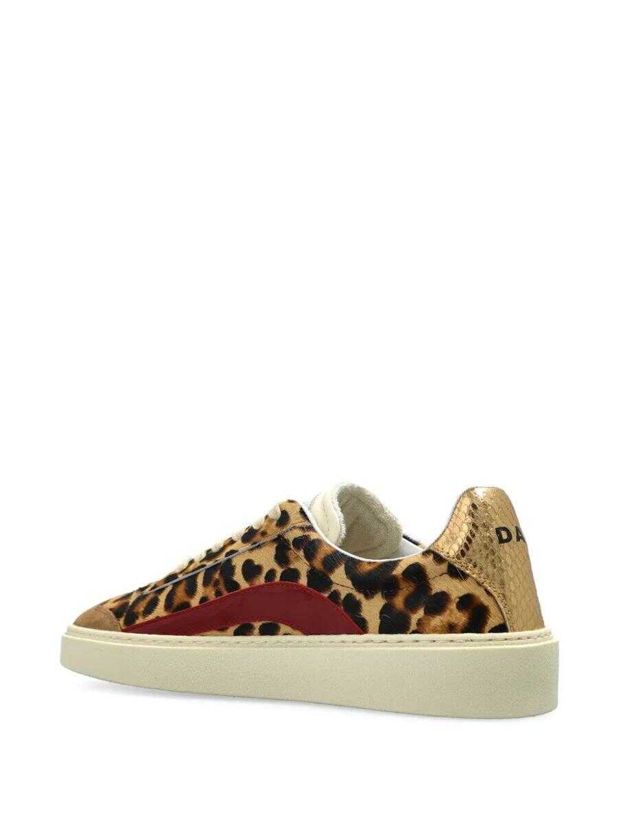 Sneakers DSQUARED2 DSQUARED2 Lace-Up Low Top Sneakers MACULATOROSSOORO Femei (BM 18363972) 2