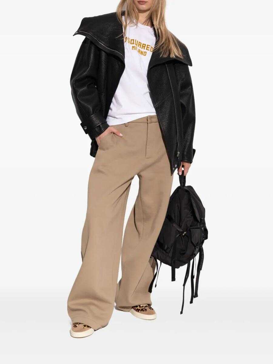 Sneakers DSQUARED2 DSQUARED2 Lace-Up Low Top Sneakers MACULATOROSSOORO Femei (BM 18363972) 3