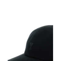 Accesorii AMI Paris pentru Barbati - Sepci AMI Paris Black Baseball Cap With Adc Embroidery On The Front In Cotton Man Black Barbati (BM 18364035) - B-mall.ro
