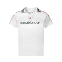 Topuri Casablanca Womens Short Sleeves Football Shirt Clothing Femei