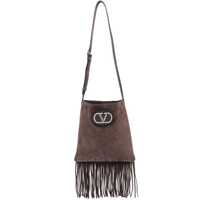 Genti de umar Valentino Garavani Nellcote Suede Leather Shoudler Bag Barbati