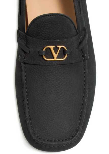 Mocasini Valentino Garavani Fastaway Driver Loafers NERO Barbati (BM 18364291) 5