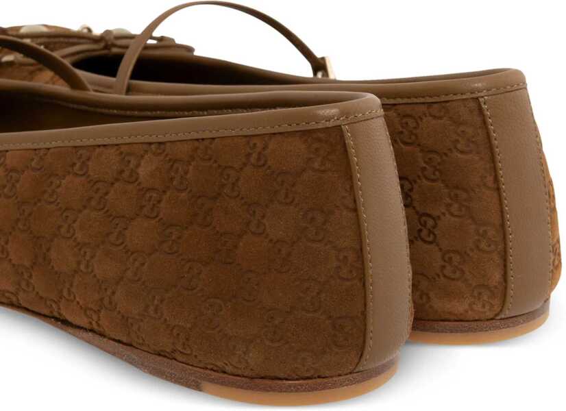 Balerini Gucci Horsebit Ballerinas CUOIO DAFNE/CUO.DAFN Femei (BM 18364297) 4