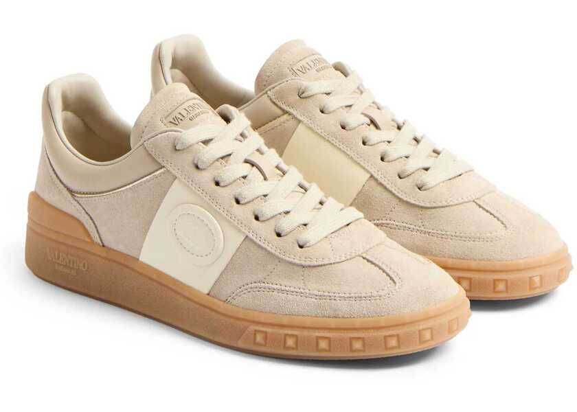 Sneakers Valentino Garavani Upvillage Sneakers ROCK BEIGE/IVO-R.BEI-R.BEI/PLAT/IVO/AMB Femei (BM 18364327) 2