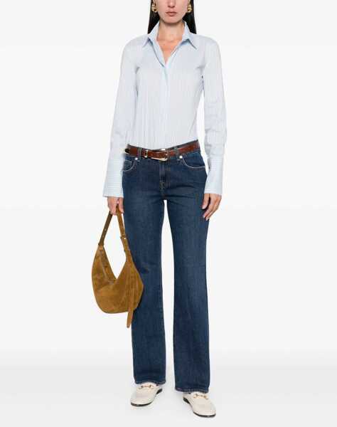 Blugi 7 For All Mankind Calie straight Jeans U71BM Femei (BM 18364339) 2