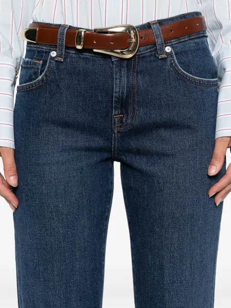 Blugi 7 For All Mankind Calie straight Jeans U71BM Femei (BM 18364339) 5