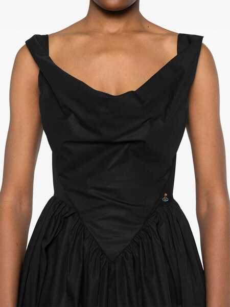 Rochii Vivienne Westwood Mini Sunday Dress BLACK Femei (BM 18364384) 5