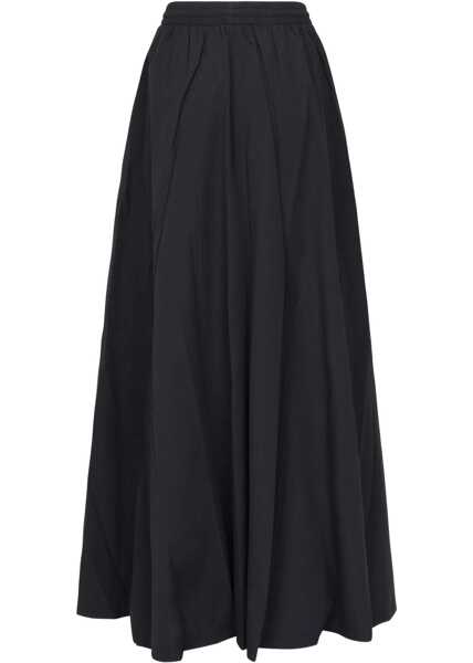 Fuste Balenciaga Flared Skirt WASHED BLACK Femei (BM 18364408) 2