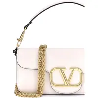 Genti de umar Valentino Garavani Dama - Genti de umar Valentino Garavani Loc Shoulder Bag LIGHT IVORY Femei (BM 18364423) - B-mall.ro