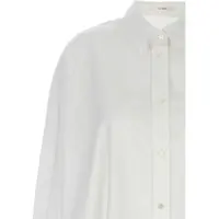 Camasi casual Dama - Camasi casual THE ROW Victoria oversized Shirt WHITE Femei (BM 18364441) - B-mall.ro