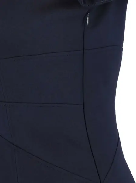 Rochii Alexander McQueen Short Dress with short gathered sleeves NAVY Femei (BM 18364450) 5