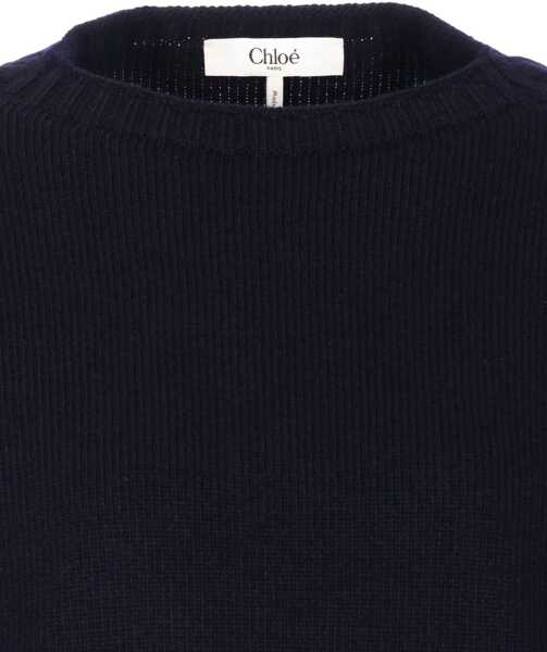 Pulovere Chloe Wool Sweater NAVY Femei (BM 18364510) 3