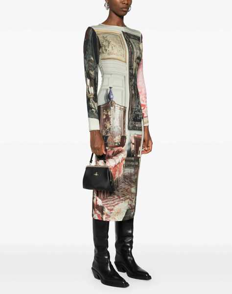 Genti de mana Vivienne Westwood Borsa Granny Frame BLACK Femei (BM 18364570) 2