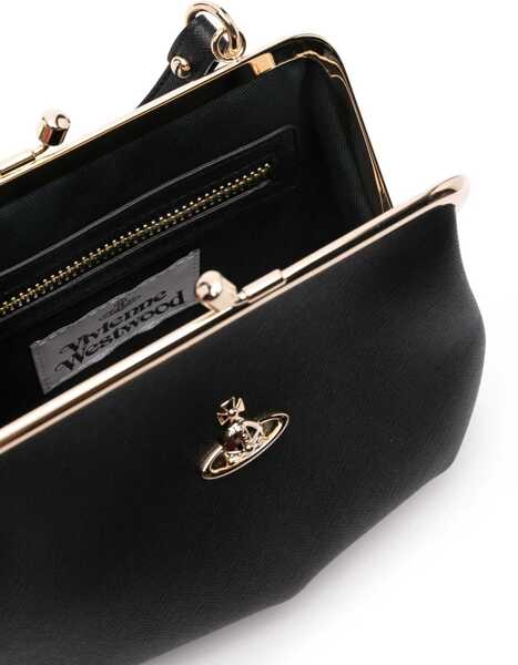 Genti de mana Vivienne Westwood Borsa Granny Frame BLACK Femei (BM 18364570) 5