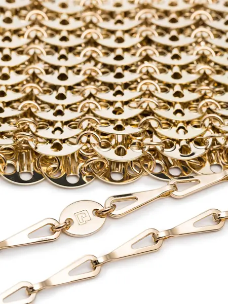 Genti de umar RABANNE Borsa Iconic 1969 Nano GOLD Femei (BM 18364636) 5