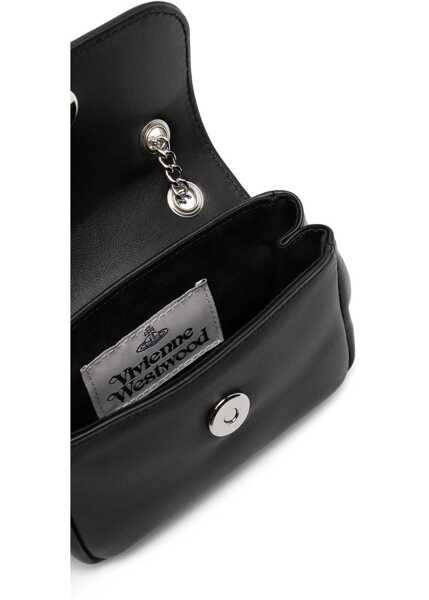 Genti de umar Vivienne Westwood Borsa Con Catena Small BLACK Femei (BM 18364651) 5