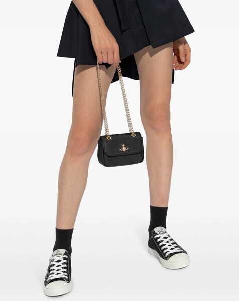 Genti tip postas Vivienne Westwood Borsa Small Con Catena BLACK Femei (BM 18364654) 2