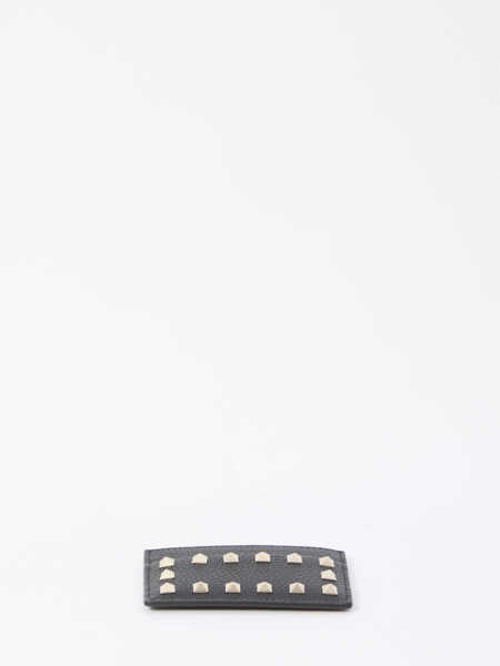 Portofele Valentino Garavani Rockstud Card Holder BLACK Femei (BM 18364774) 3
