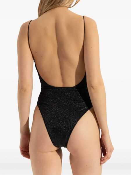 Costume de baie intregi OSEREE Glazed Lumire one piece Swimsuit BLACK Femei (BM 18364792) 3