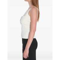 Topuri Self-Portrait Dama - Topuri Self-Portrait Lace Top WHITE Femei (BM 18364936) - B-mall.ro