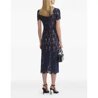 Rochii Self-Portrait Dama - Rochii Self-Portrait Long lace Dress BLUE Femei (BM 18364978) - B-mall.ro