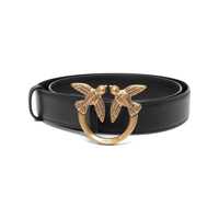 Curele Pinko Leather 'Love Berry' Belt Femei