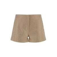 Pantaloni casual Pinko New Nevi High-Rise Shorts Femei