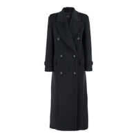 Paltoane Double Breasted Long Coat Femei