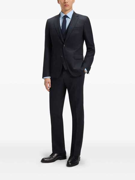 Costume Hugo Boss Boss Three-Piece Wool Suit BLUE Barbati (BM 18366606) 2